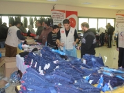 Gazze’de 3500 aileye kışlık giyecek, battaniye, gıda ve ev eşyası dağıttık